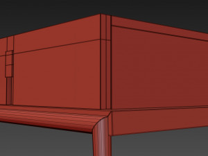 console and bedside table langham the sofa chair 3D 模型