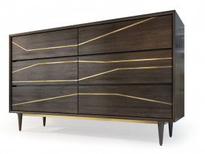 granjeno dresser bedside table by brayden studio 3D 모델