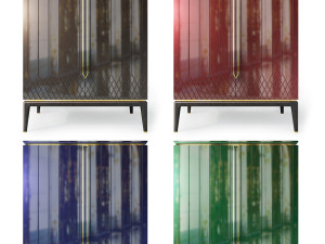 wardrobe bairo cabinet by ambicioni 3Dモデル