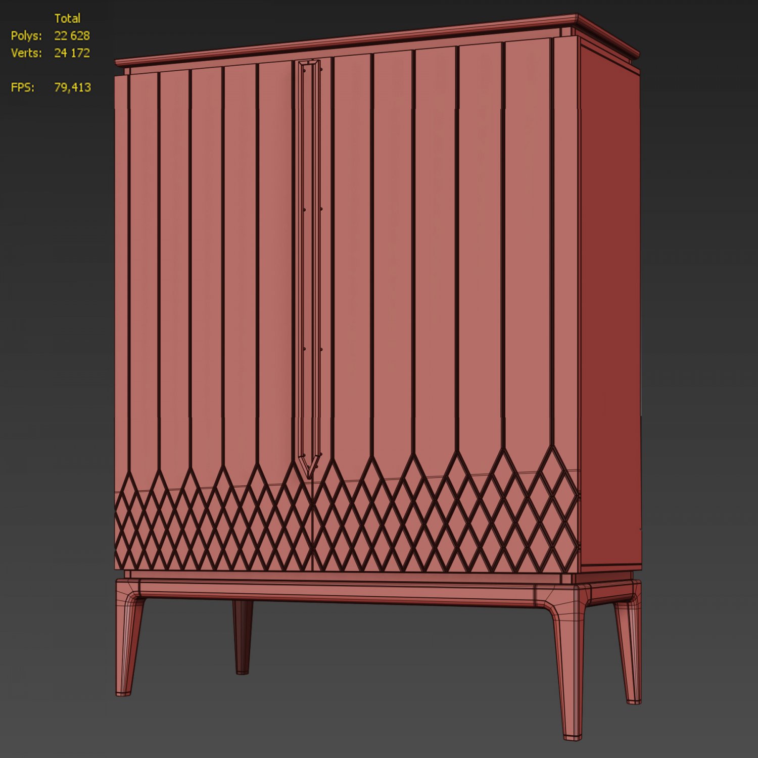 Wardrobe Bairo Cabinet By Ambicioni 3d Model In Bedroom 3dexport