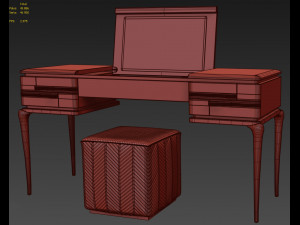 dressing table dilan by ar arredamenti 3D 模型