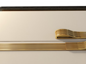 dresser bedside table dilan by ar arredamenti Modèle 3D