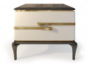 dresser bedside table dilan by ar arredamenti Modèle 3D
