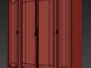 cabinet showcase dilan by ar arredamenti 3D Model