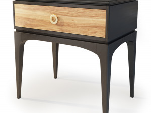 console dresser nightstand kopmann by unica moblar 3D 模型