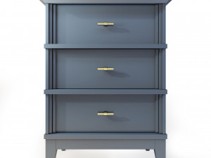 manhattan tvstand nightstand by wonderwood Model 3D