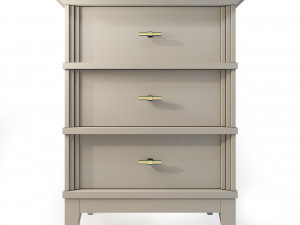 manhattan tvstand nightstand by wonderwood Model 3D