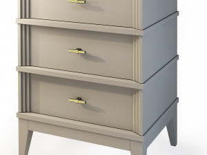 manhattan tvstand nightstand by wonderwood Model 3D