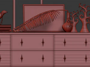 sideboard ambella home 3D Model
