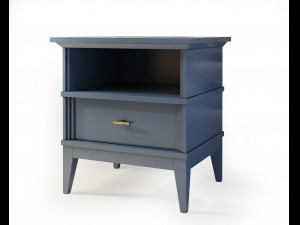 console table and nightstand manhattan by wonderwood 3D Model