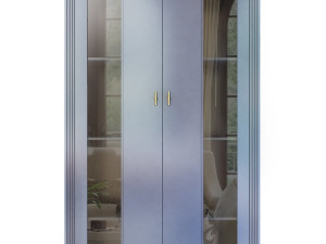 bookcase two-door manhattan by wonderwood 3Dモデル