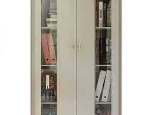 bookcase two-door manhattan by wonderwood 3Dモデル