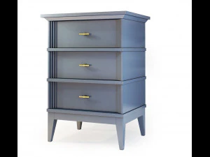 manhattan dresser nightstand by wonderwood 3D Model