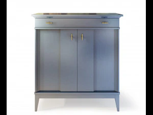 manhattan dresser nightstand by wonderwood 3D Model