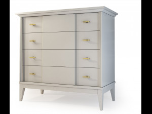 manhattan dresser nightstand by wonderwood Model 3D