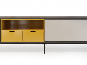 aura tv stand sideboard by treku Model 3D
