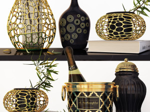 decor set ice bucket 3D Модель