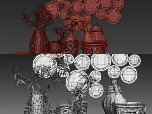 decor set ice bucket 3D Модель