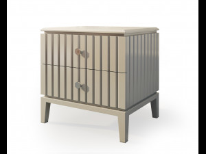 miller sideboard nightstand by icon design Model 3D