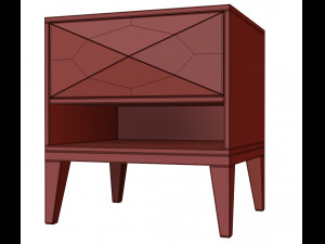 nightstand dresser cosmo Modello 3D