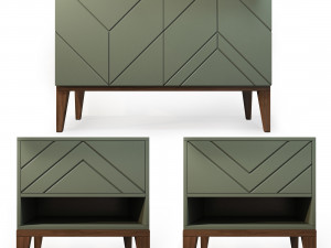 sideboard bedside table magic Model 3D