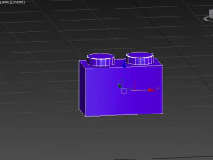 lego bricks in the quantity of 6 pieces 3D Model