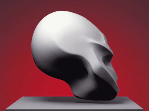 skull 3D Print Model