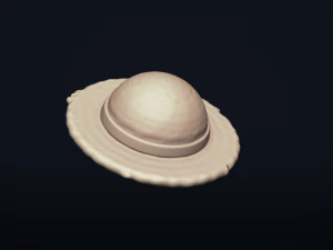 straw hat luffy - onepiece - 3d print model 3D Print Model