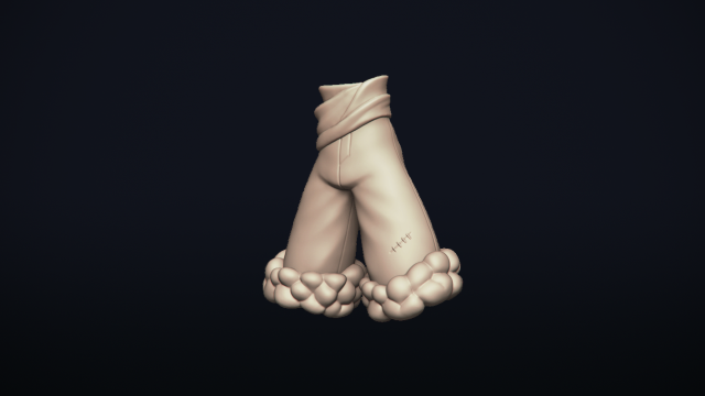 Low Poly Male Foot Sculpt Zbrush 3D Model $29 - .ztl - Free3D