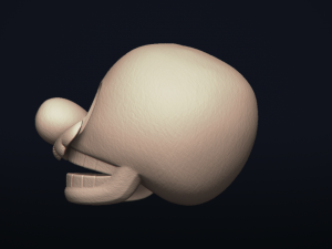 super mario skull 3d printable model Modelo de Impressão 3D