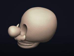 super mario skull 3d printable model Modelo de Impressão 3D