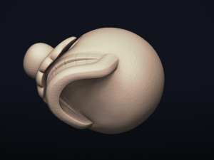 super mario skull 3d printable model Modelo de Impressão 3D