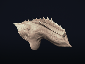dragon bust - game of thrones - drogon - 3d prinable model 3D 프린트 모델