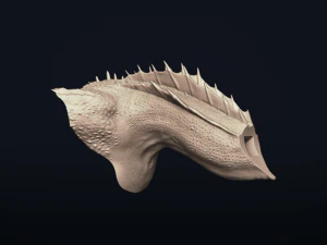 dragon bust - game of thrones - drogon - 3d prinable model 3D Print Model