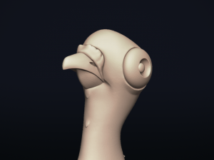 pigeon bird - 3d printable model 3D Print Model