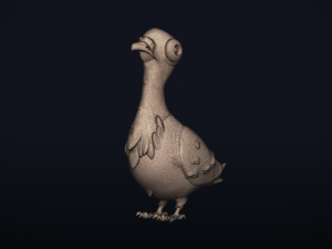 pigeon bird - 3d printable model 3D Print Model