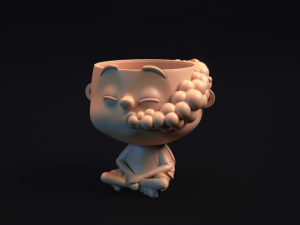 pothead - 3d printable model 3D-printmodel