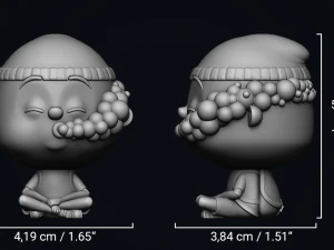 pothead - 3d printable model 3D Print Model