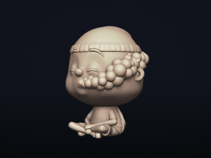 pothead - 3d printable model Model do druku 3D