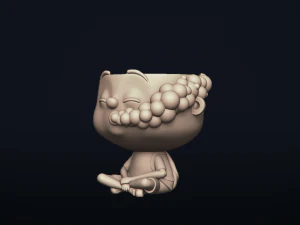 pothead - 3d printable model 3D Print Model