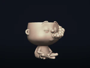 pothead - 3d printable model 3D Print Model