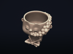 pothead - 3d printable model Model do druku 3D