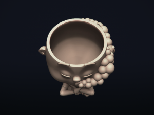 pothead - 3d printable model Model do druku 3D