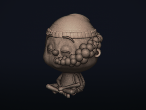 pothead - 3d printable model Model do druku 3D