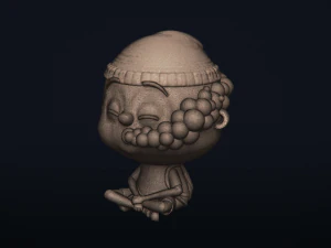 pothead - 3d printable model 3D Print Model