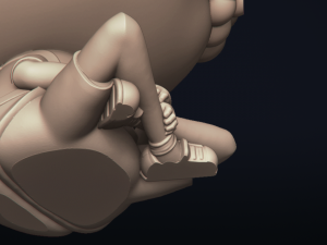 pothead - 3d printable model Model do druku 3D