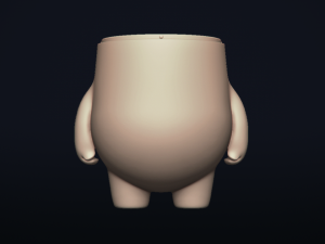 polarbear piggybank - 3d printable model 3D 프린트 모델