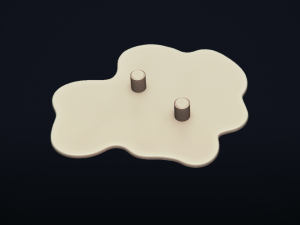 polarbear piggybank - 3d printable model 3D 프린트 모델