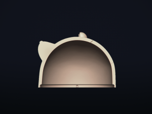 polarbear piggybank - 3d printable model 3D 프린트 모델