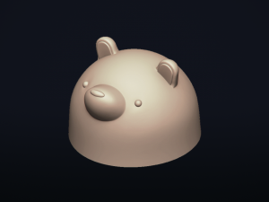polarbear piggybank - 3d printable model 3D 프린트 모델